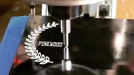 Pinewood Derby 2020 Engraving